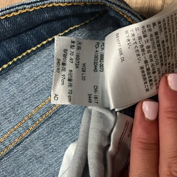 Levi’s 721 high rise skinny 28 L30 - Picture 4 of 5